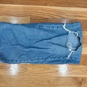 Madewell Superwide leg jeans
